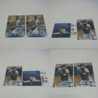 Baseball Card Autograph BBM Karui/Matsushita Lot 4 Cards