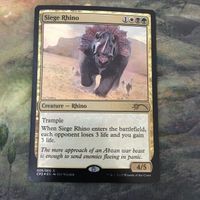 MTG マジックザギャザリング シングル カード Foil CP3 包囲サイ/Siege Rhino 39 サムネイル 2