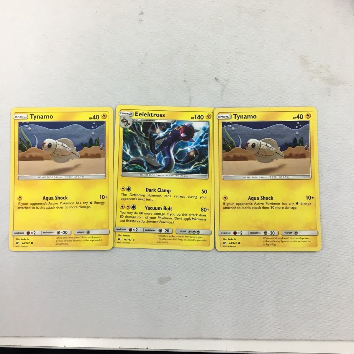 ポケモンカード 旧裏面 海外 英語版 3枚 シビシラス シビルドン 5