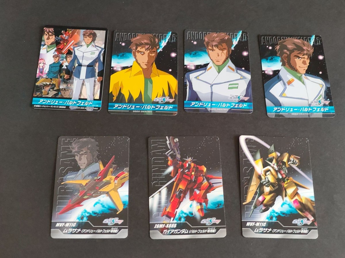 Gundam SEED DESTINY Complete Card Lot Andrew Waltfeld