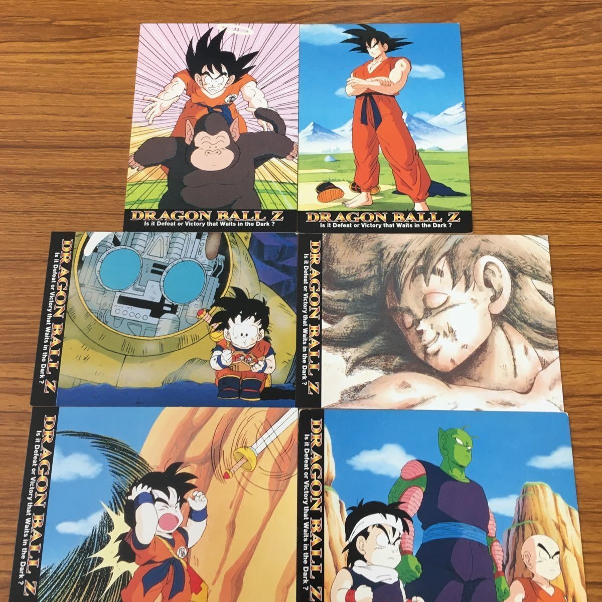 Dragon Ball Trading Card Lot Goku Piccolo Krillin