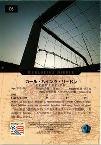 カール ハインツ リードレ ホロ カード USA ワールドカップ 1993 1994 カード サムネイル 2