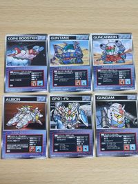 Super Robot Wars Gundam Card Lot Scramble Gather RV2