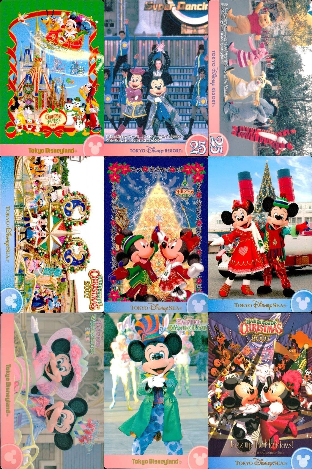 ディズニー コレクション カード まとめ 【 ★カードリスト参照 9枚 セット】 パレード 東京 ディズニーリゾート DISNEY ミッキー