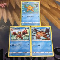 Pokemon Card Old Back English Overseas 3pcs Lot