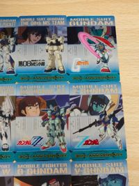 ガンダム総集編 30thアニバーサリー ウェファーチョコ ガロード ガンダムUC ガンダムX ガンダムW ヒイロ・ユイ ドモン ウッソ カミーユ ポケットの中の戦争 アムロ サムネイル 2