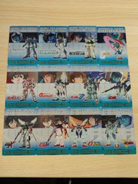 Gundam 30th Anniversary Wafer Chocolate Card Lot Anime
