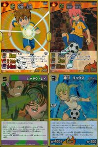 カード イナズマイレブン GO まとめ SR スーパーレア 松風 天馬 シャドウ レイ 緑川 リュウジ 霧野 蘭丸 サムネイル 1