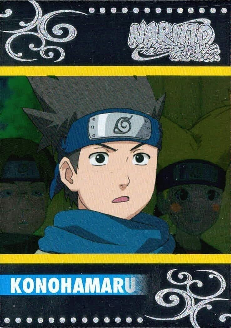 カード NARUTO ナルト 疾風伝 エッチングカード 猿飛 木ノ葉丸 009