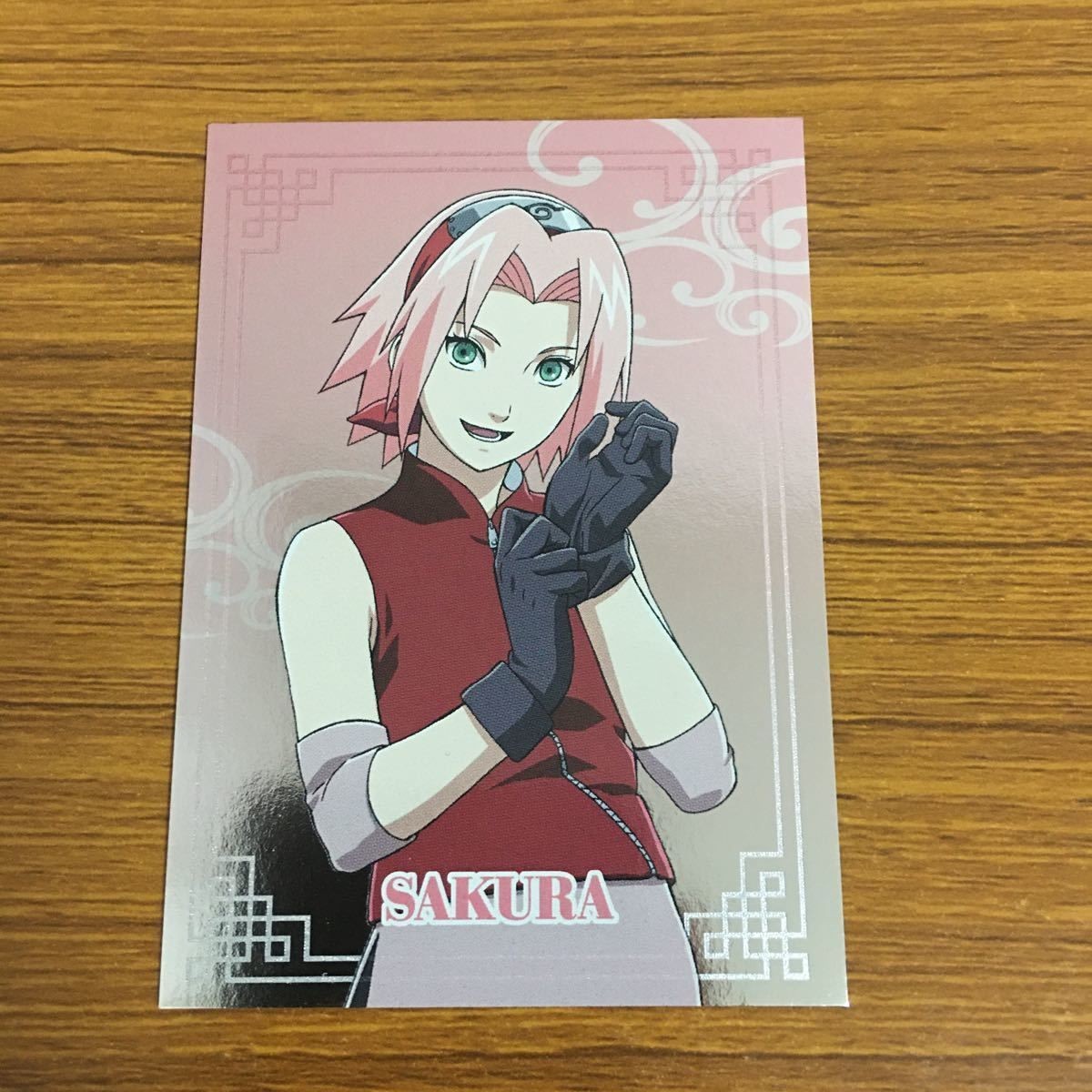 カード トレカ NARUTO ナルト 春野 サクラ エッチング カードガム SP002 SP 002 61