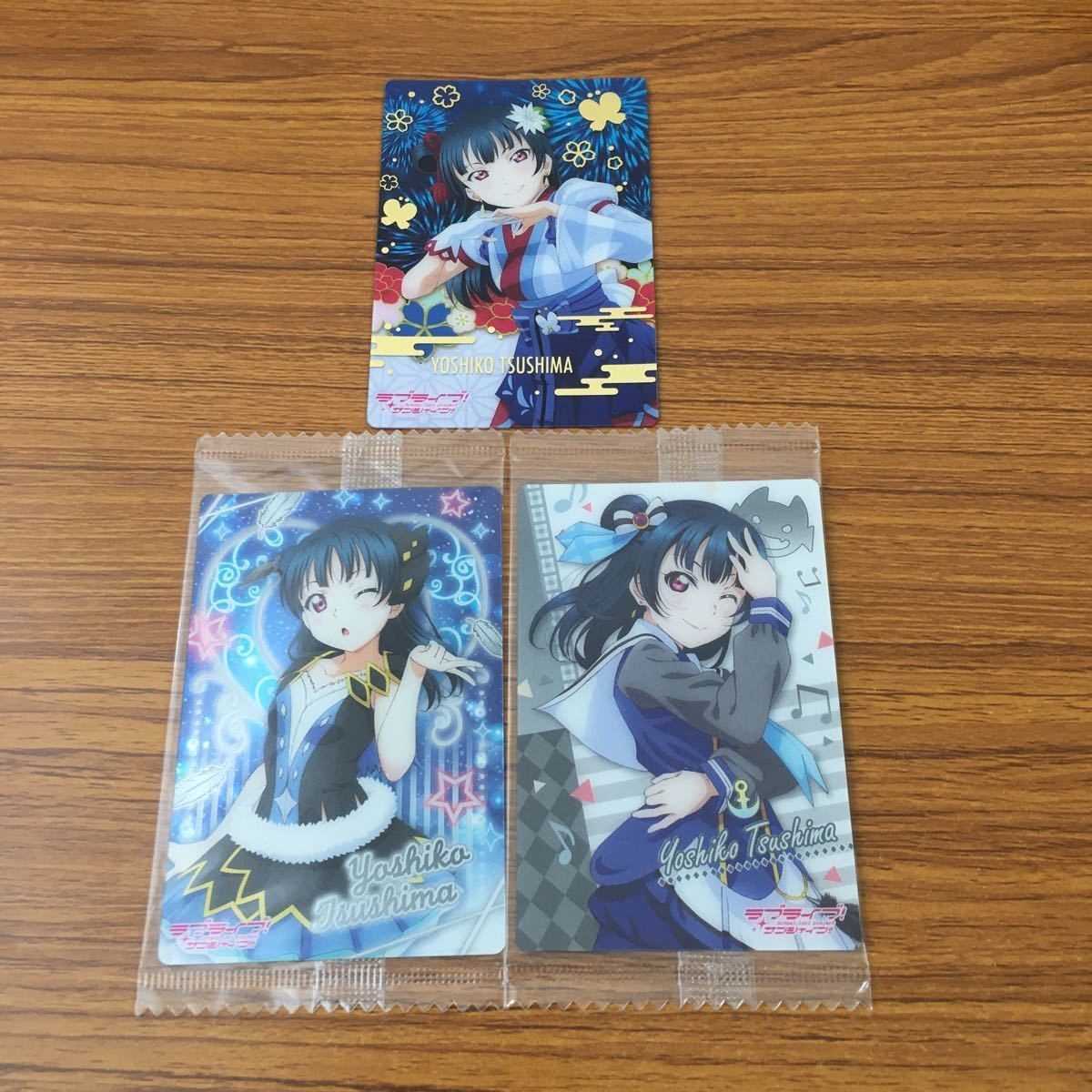 カード トレカ まとめ ラブライブ 津島 善子 箔押し レア キラ 17