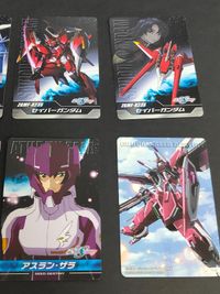 ガンダムSEED DESTINY コンプリートカード インフィニットジャスティスガンダム アスラン・ザラ セイバーガンダム グフイグナイテッド サムネイル 6