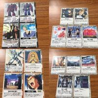 Gundam War Card Lot Gundam Z W X Rare