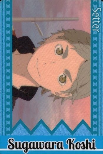 カード ハイキュー メッセージ 菅原孝支 No 4