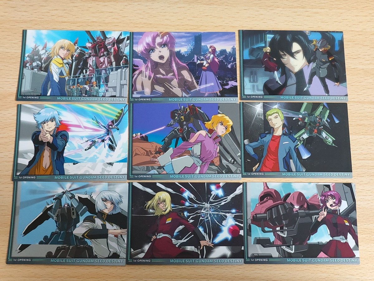 ガンダムSEED カードダスマスターズ オープニングカード ステラ・ルーシュ ラクス・クライン アウル・ニーダ イザーク ジュール レイザバレル レイ・ザ・バレル ロアノーク ルナマリア・ホーク