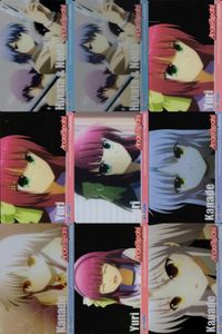 カード エンジェルビーツ Angel Beats! クリア カード 非売品 アニメイト まとめ ２