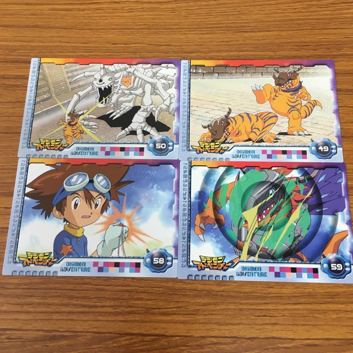 デジモン アドベンチャー カード アマダ まとめ 八神 太一 グレイモン スカイグレイモン メタル グレイモン 31