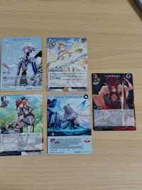 FGO FATE ビルディバイド "美しいもの"メリュジ―ヌ&オーロラ 花の魔術師 マーリン 融和の天使マイヤ C―PR―21N 4枚 プロモ 参加賞 BC-PR-02N C-PR-02N ラインメーカー エイタ C-PR-14N サムネイル 1
