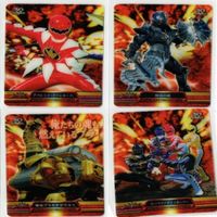 スーパーアニバーサリーカード スーパー戦隊シリーズ アバレンジャー 森永 クリアカード まとめ