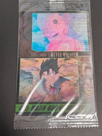 Dragon Ball Z Morinaga Wafer Clear Card Vegito