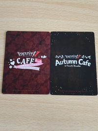 第5人格 スイパラ カフェ コラボ 特典 カード 庭師 エマ バレンタイン オータムカフェ スイーツパラダイス プロモ 非売品 サムネイル 4