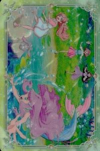 カード 映画 プリキュア 【 バイオレット】 オールスターズF キラキラカードグミ ウエハース P16 サムネイル 1