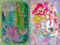 カード 映画 プリキュア 【 バイオレット】 オールスターズF キラキラカードグミ ウエハース P16 サムネイル 2