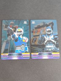スーパー戦隊シリーズ 30周年 30th ウエハース クリアカード カード 森永 スーパーアニバーサリーカード カーレンジャー シグナルマン VRVマスター