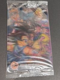 Dragon Ball Z Card Morinaga Wafer Sealed Prism Holo GT