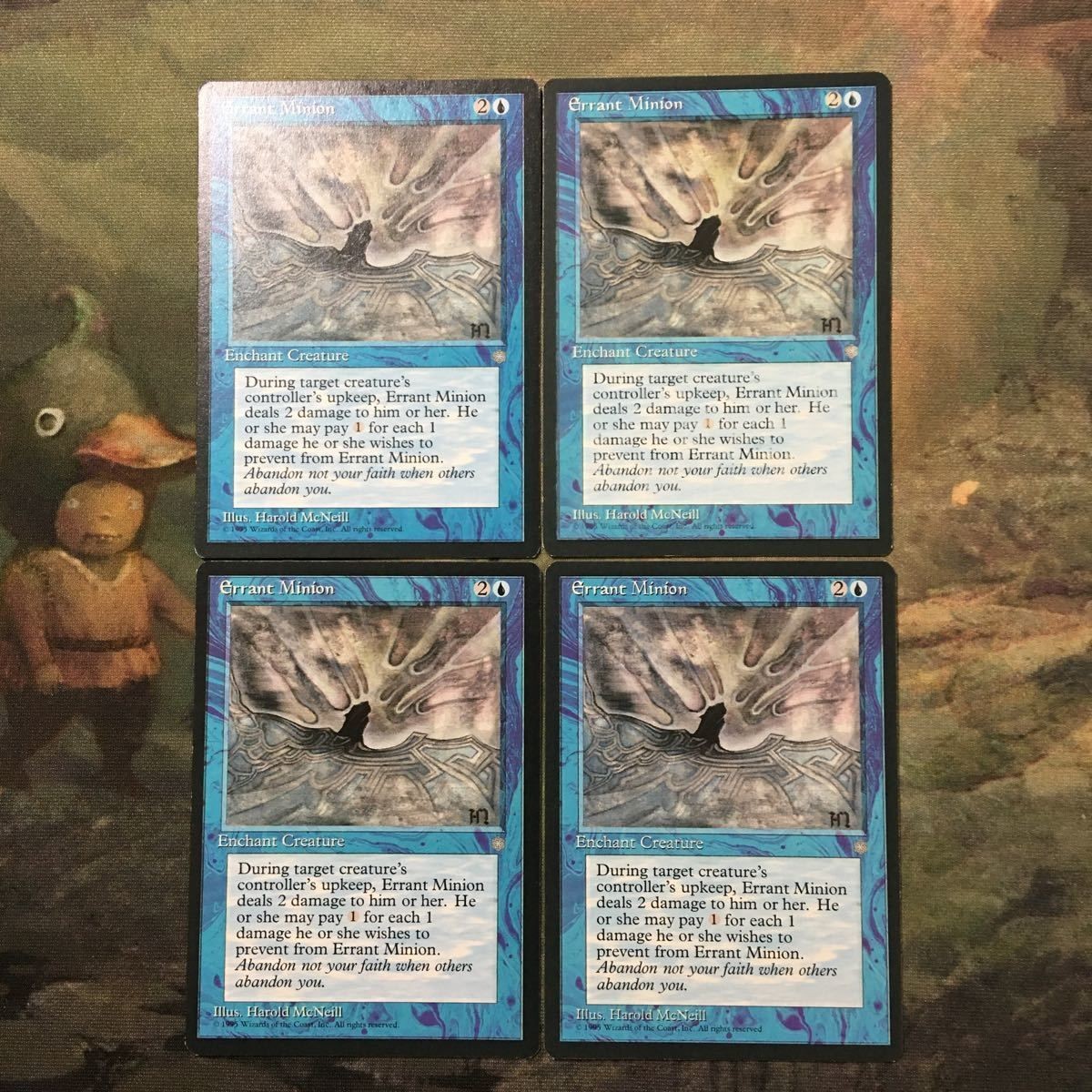 MTG マジックザギャザリング カード まとめ ICE Errant Minion 4枚セット 72