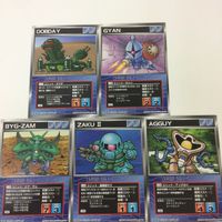 スーパーロボット大戦 スクランブルギャザー カード 初版 まとめ ガンダム 量産型 ザク アッグガイ ギャン ビグ ザム ダブデ 38