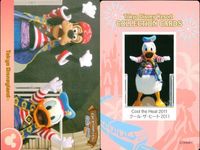 Disney Collection Card Lot Cool Heat 2011 Mickey サムネイル 6