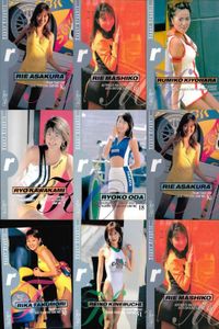 カード まとめ ギャルズパラダイス 1998 浅倉梨枝 益子梨惠 清原留美子 織田良子 浅倉梨枝 宅森理香 木根玲子 益子梨惠 GALS PARADISE ギャルパラ レースクイーン グラビア epoch