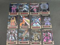 ガンダムSEED DESTINY ウエハース カード 森永 まとめ クリアカード ウェファーチョコ ストライクフリーダムガンダム ウィンダム M1アストレイ フォースインパルスガンダム ∞ジャスティスガンダム サムネイル 1