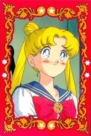 セーラームーン R カード 森永 ハイクラウンチョコ 月野うさぎ モリナガ MORINAGA