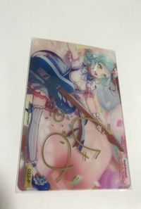 anime-45 カード バンドリ BanG Dream ! ガールズバンドパーティ 箔押し サイン 金 クリア P 022 サムネイル 1