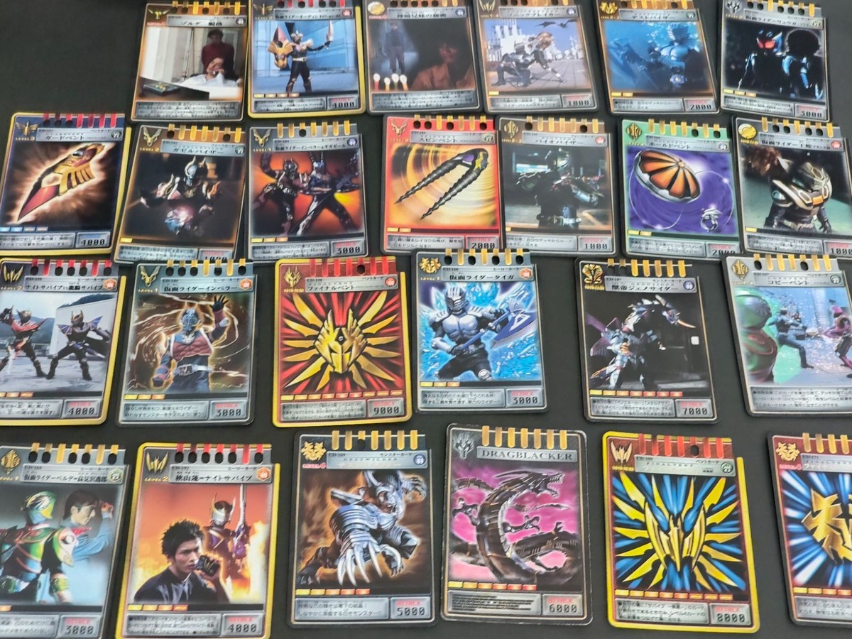 仮面ライダー龍騎 DX付属 アドベントカード 秋山蓮 ファイナルベント 高見沢逸郎 松田悟志 浅倉威 萩野崇 DRAGBLACKER ゾルダ 要潤 カード まとめ