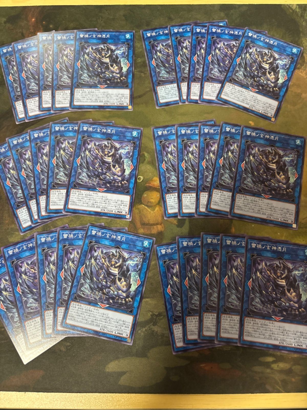 蕾禍ノ玄神憑月 ライカ クロカミツキ 30枚 型番統一 ノーマル まとめ 遊戯王 INFO-JP048