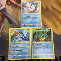 ポケモンカード 旧裏面 英語 海外版 3枚 ロコン アリゲイツ オーダイル 19