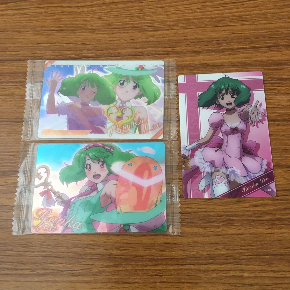 カード トレカ まとめ マクロス F ウエハース ランカ リー 未開封 3
