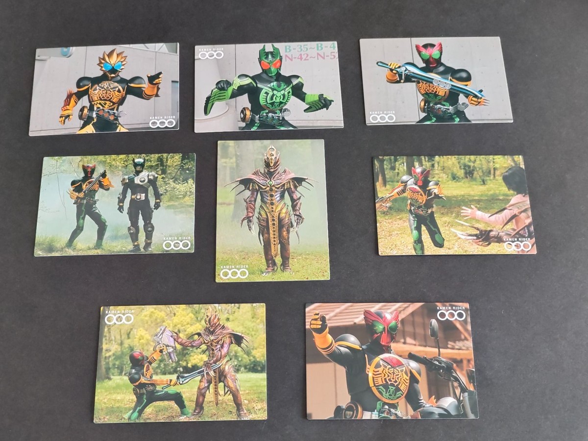 仮面ライダー オーズ 将軍と21のコアメダル カード 01 02 03 04 05 06 07 08 ガラ タトバ ガタキリバ ラトラーダー コンボ