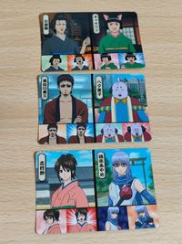 Gintama Clear Collection Carddass Lot 145-147 Sakata Gintoki