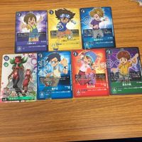 Digimon Card Lot Taichi Hikari Yamato Sora Izumi Jou Mimi サムネイル 1