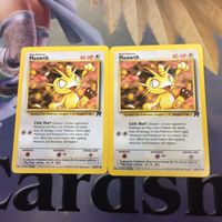 ポケモンカード 旧裏面 海外 英語版 2枚 ニャース ヒトカゲ メノクラゲ 22 61 24 ドククラゲ 71 サムネイル 2