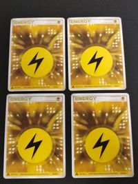 Pokemon Card Energy Lot Lightning Quick Energy 012/015