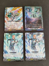 Vanguard Card Lot Guardian Destiny Alden Icy Theophus RRR RR