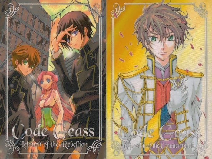 Code Geass Carddass Masters KS004 KS003 Promo Card Lot