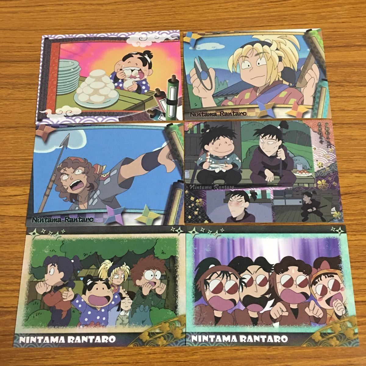 Ninja Boy Rantaro Card Lot Japanese Anime Vintage