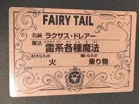 カード FAIRY TAIL 真島ヒロ プロフィールカード ラクサス 未開封 マガジン サンデー サムネイル 3