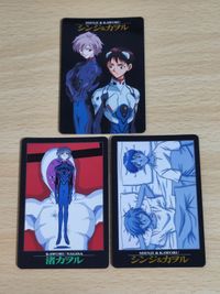 Evangelion Carddass Shinji Kaworu Card Anime Rare
